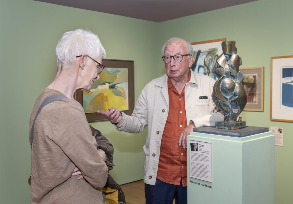 The opening event for Firm Foundations at St Albans Museum + Gallery. Photo: Ann Kelly
