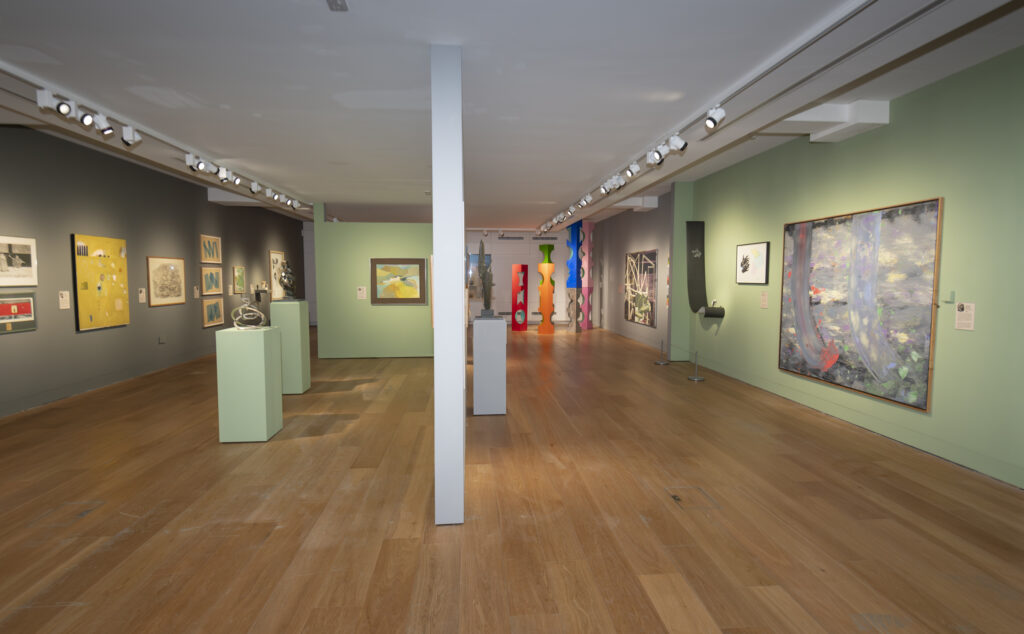 The opening event for Firm Foundations at St Albans Museum + Gallery. Photo: Ann Kelly