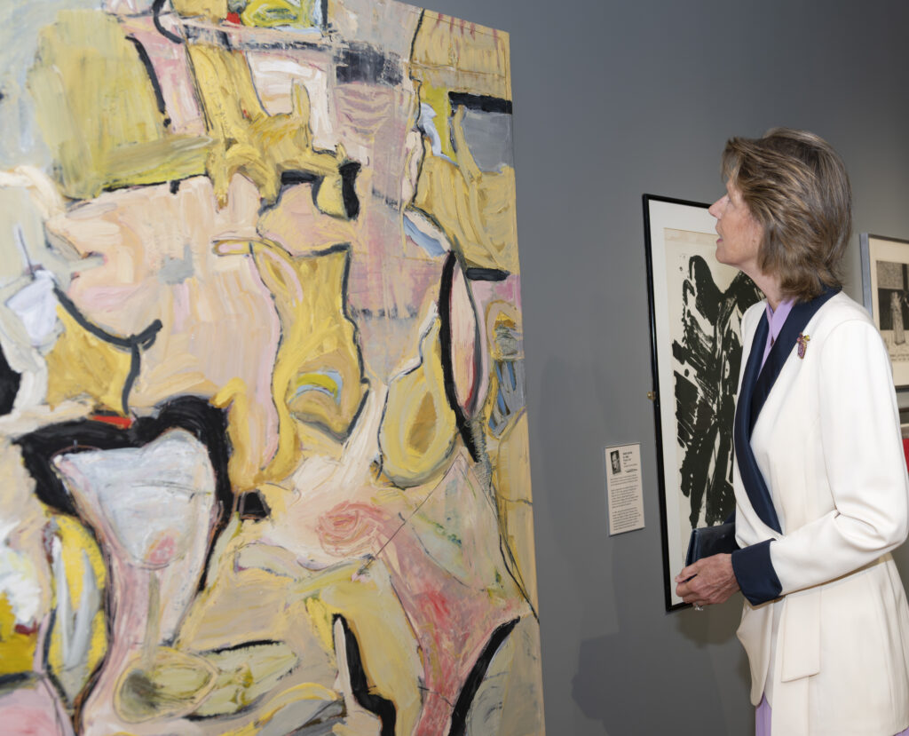 The opening event for Firm Foundations at St Albans Museum + Gallery. Photo: Ann Kelly