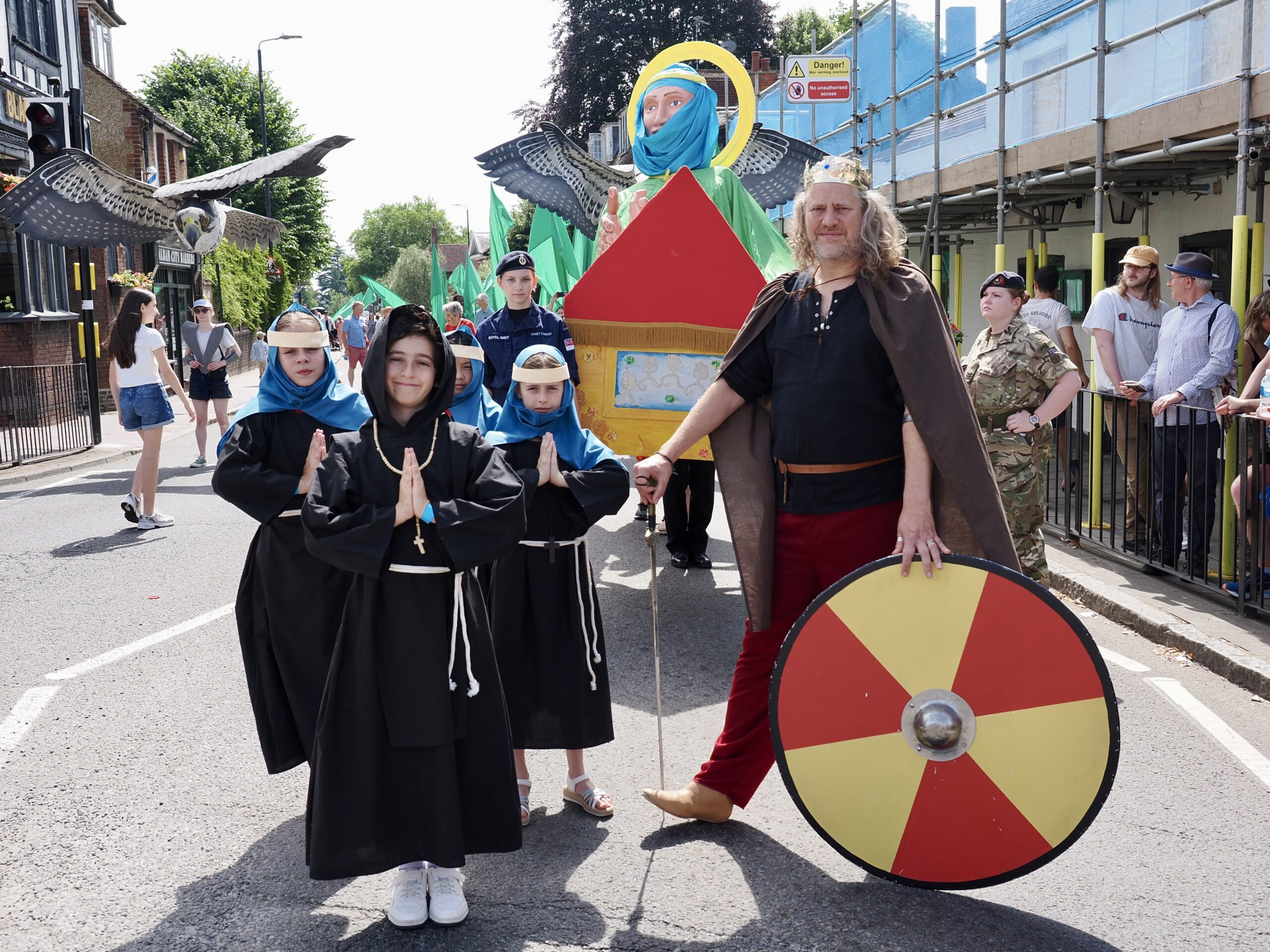 Alban Day pilgrimage 2025. Photo: John Andrews