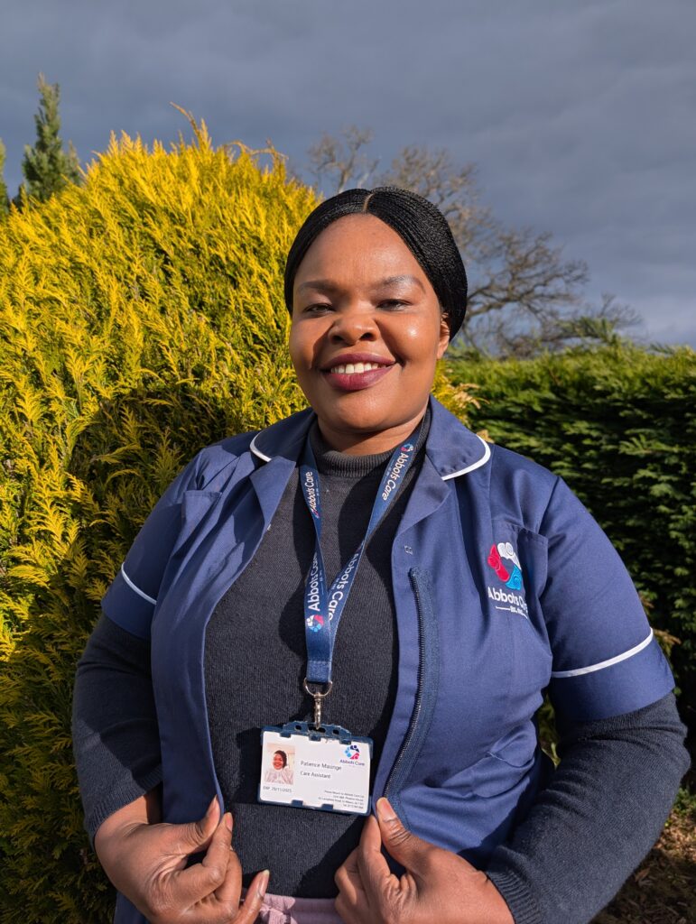 Patience Masinge is from Zimbabwe.