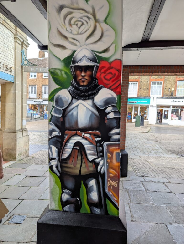 The new Lamb Alley artwork.