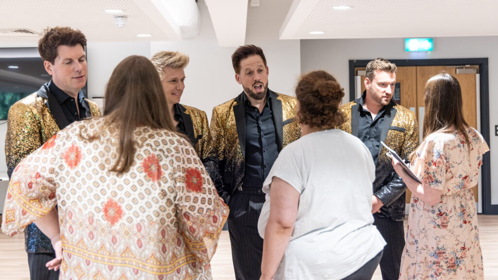 G4 at the Eric Morecambe Centre. Photo: Steve Collins
