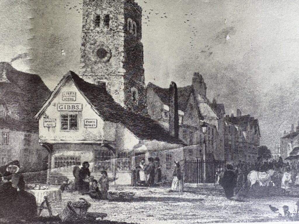 Where the first edition of the Herts Ad was published.