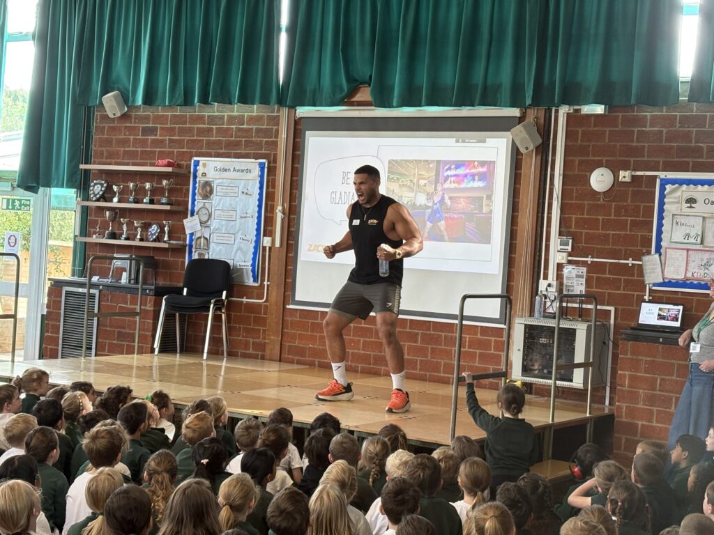 Gladiator Steel visits Oakwood Primary School