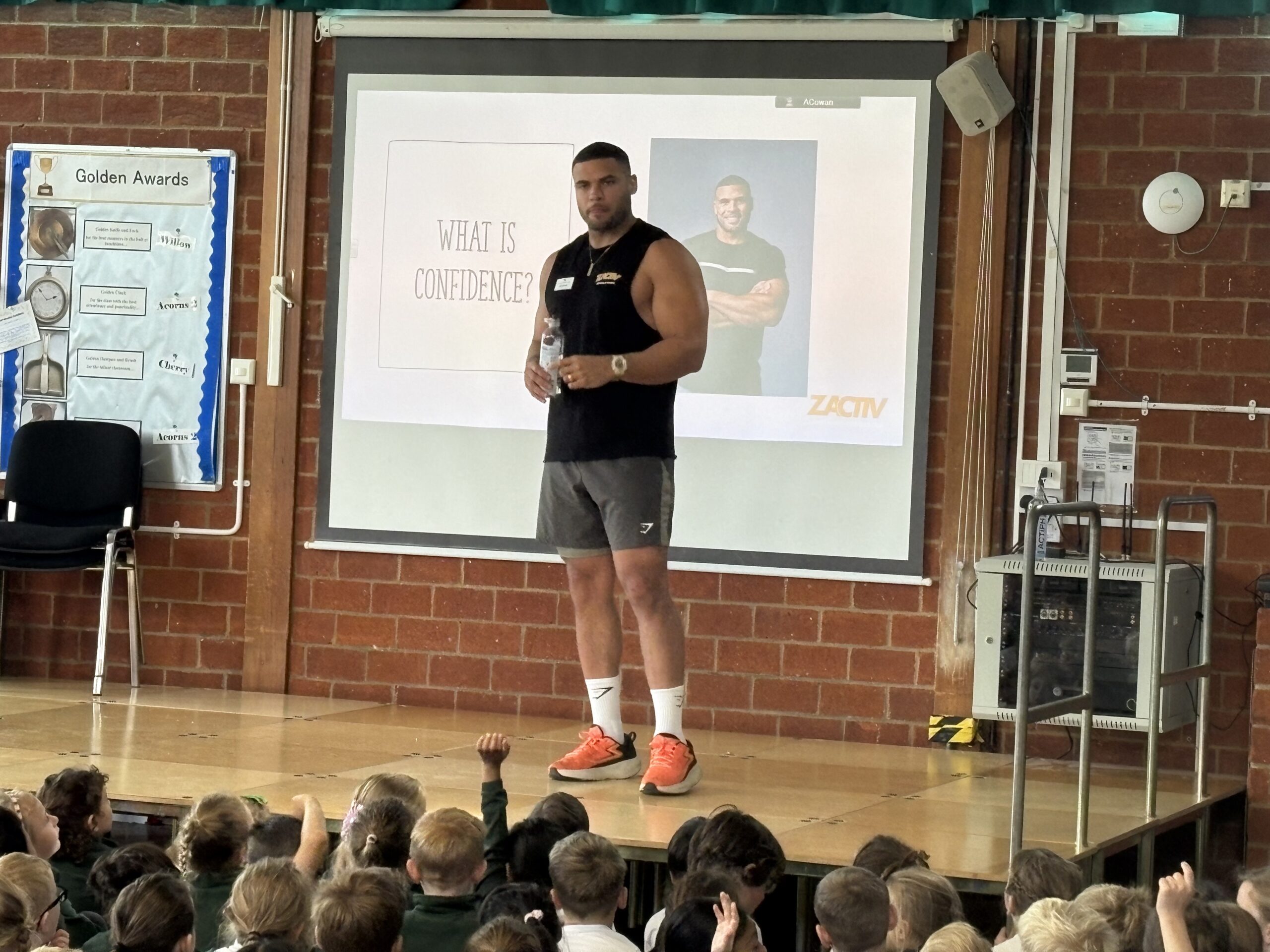 Gladiator Steel visits Oakwood Primary School