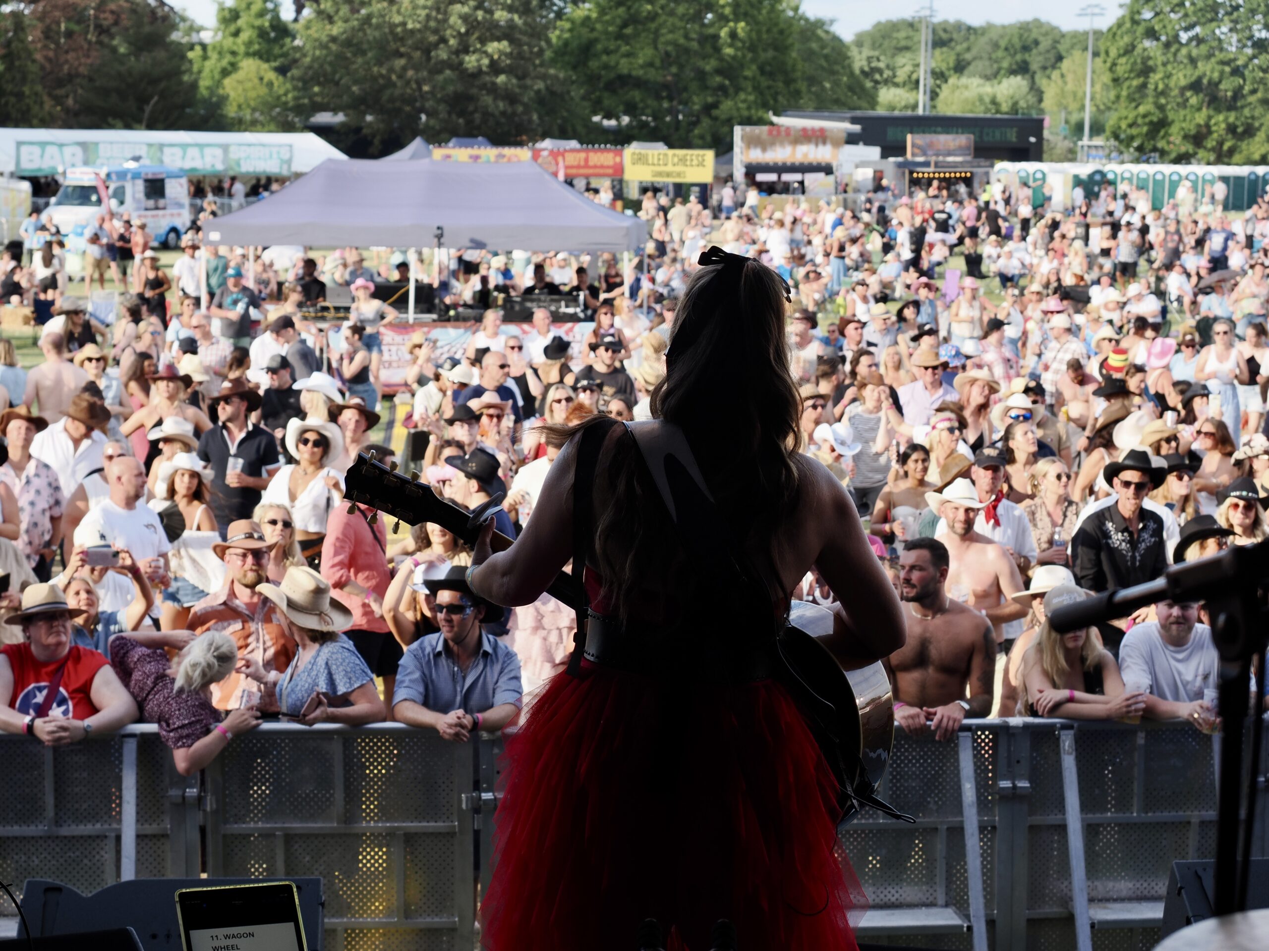 Summer in Nashville festival at Oaklands College. Photo: John Andrews