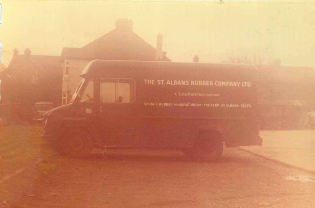 St Albans Rubber Company van. Photo: Andrew Freeman