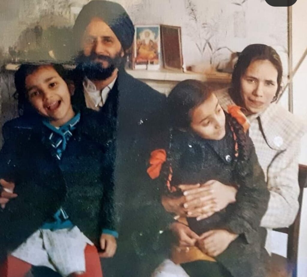 Suman Gujral Family 1970s - credit Suman Gujral