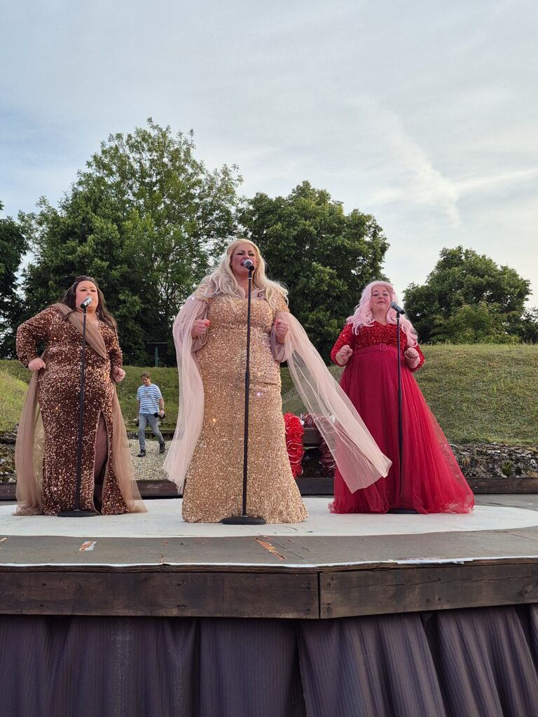 The Sundaes at the Roman Theatre Festival.