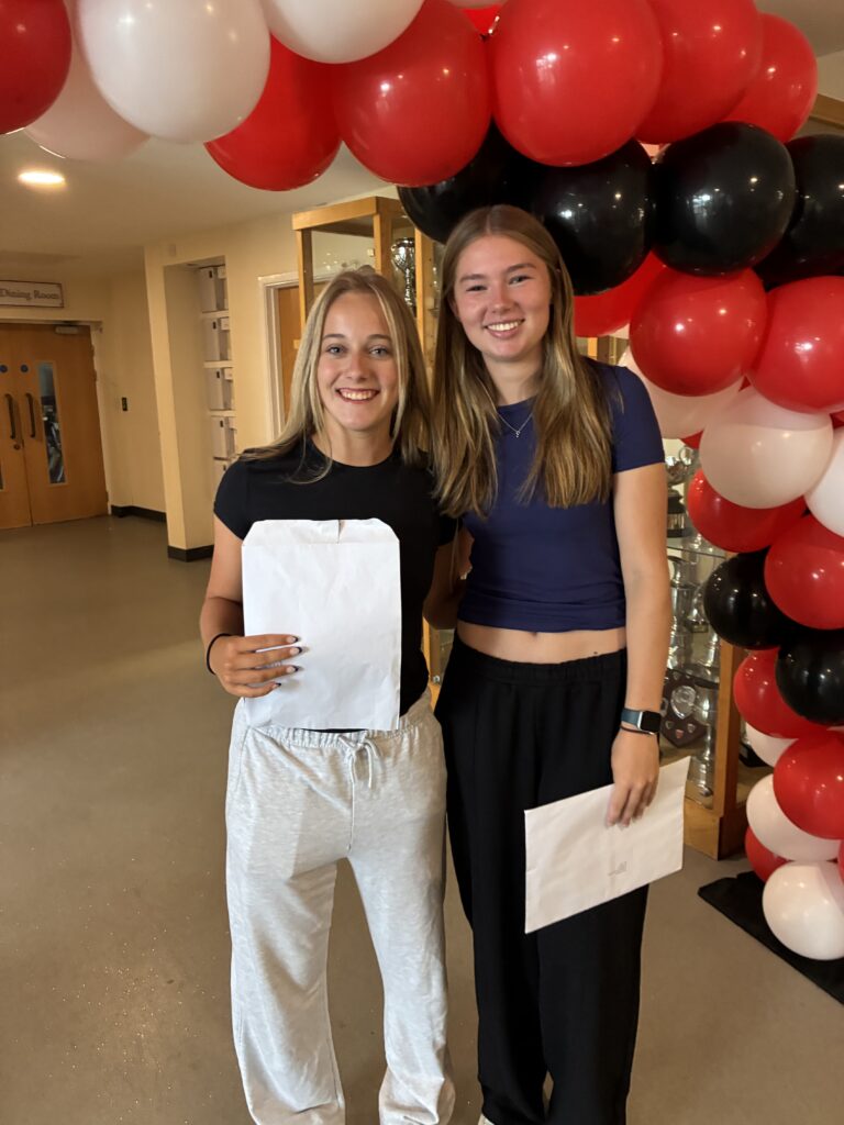 A level results day at St Columba's College