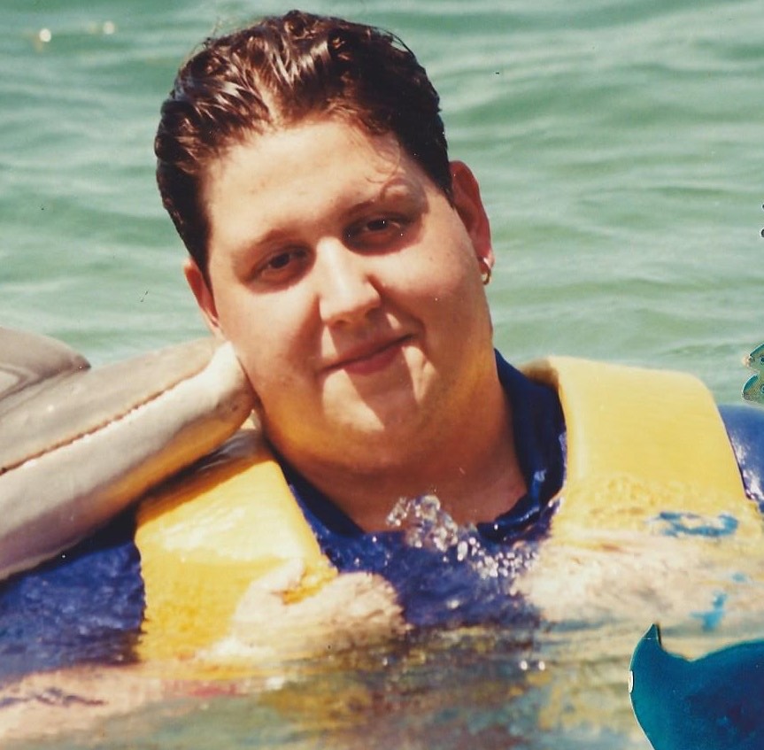 Mark before his fitness journey