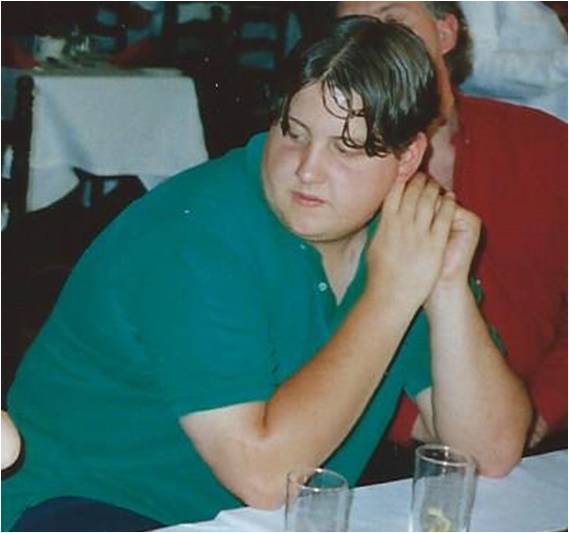 Mark before his fitness journey