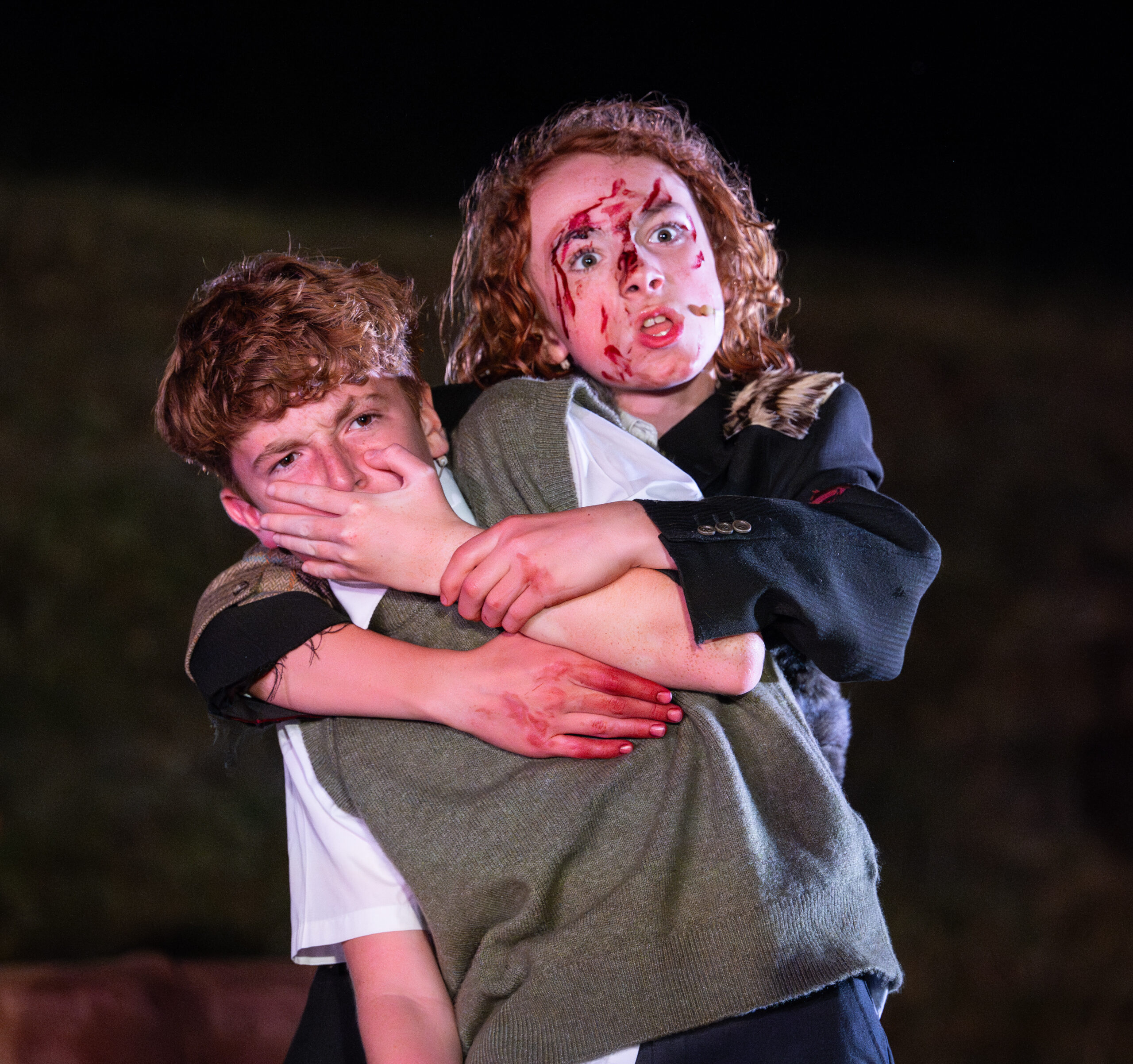 The Lord of the Flies by OVO Youth Ensemble. Photo: Elliott Franks