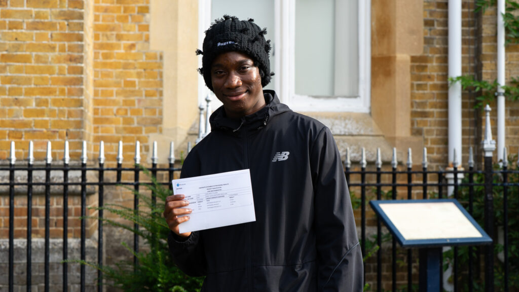 T level results day at Oaklands College