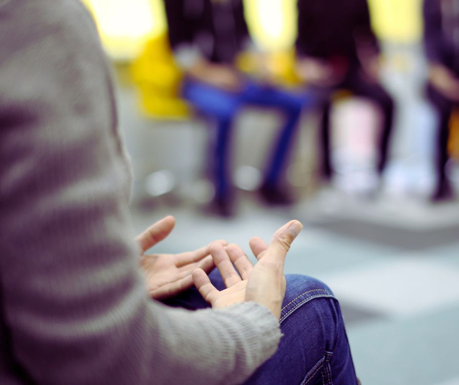 Peer support is part of the Living Well Course.