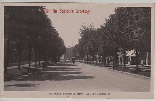 St Peter's Street in the 1920s. Photo: St Albans Museums