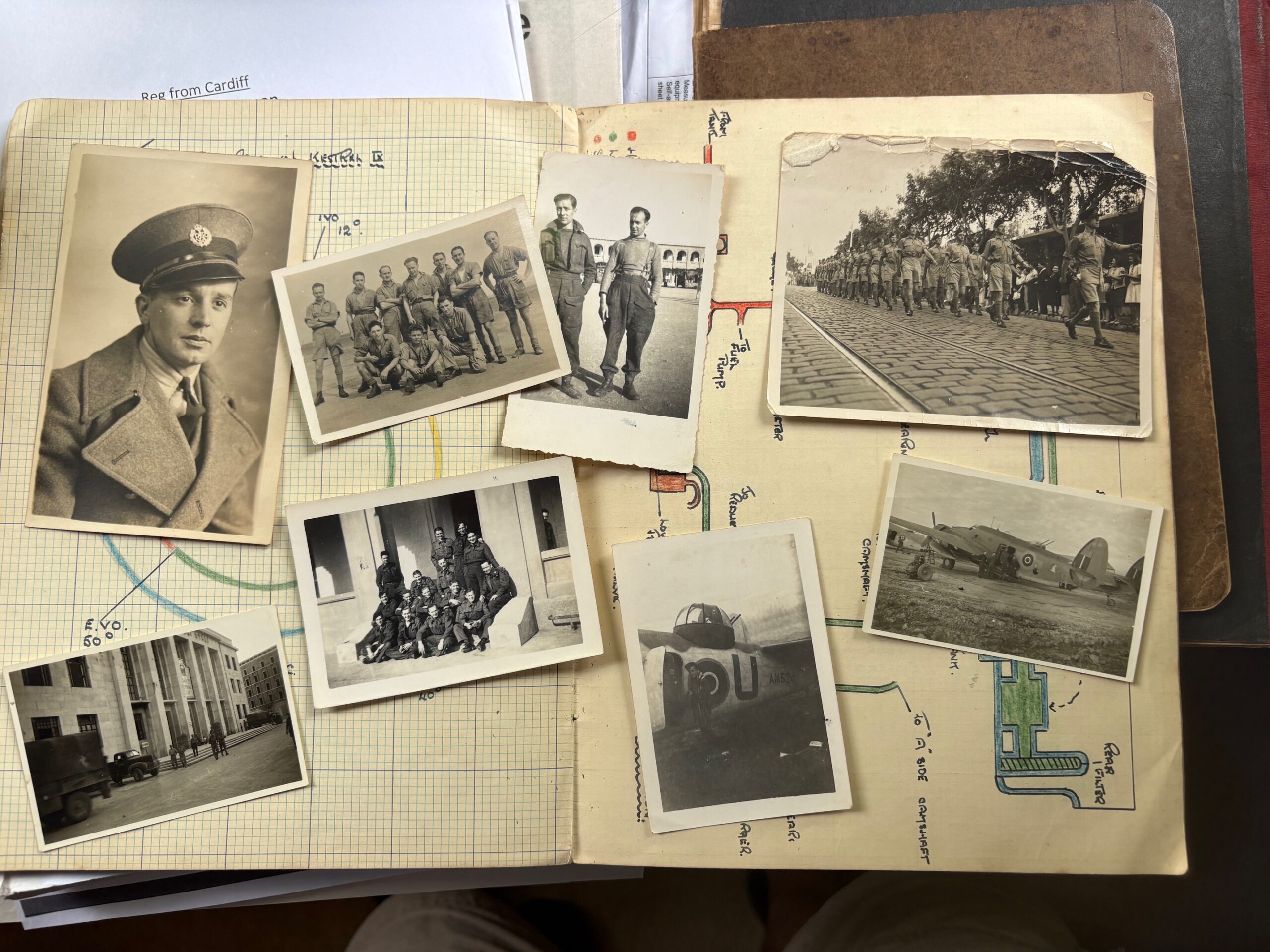 Photos from Eddie Girling's collection.