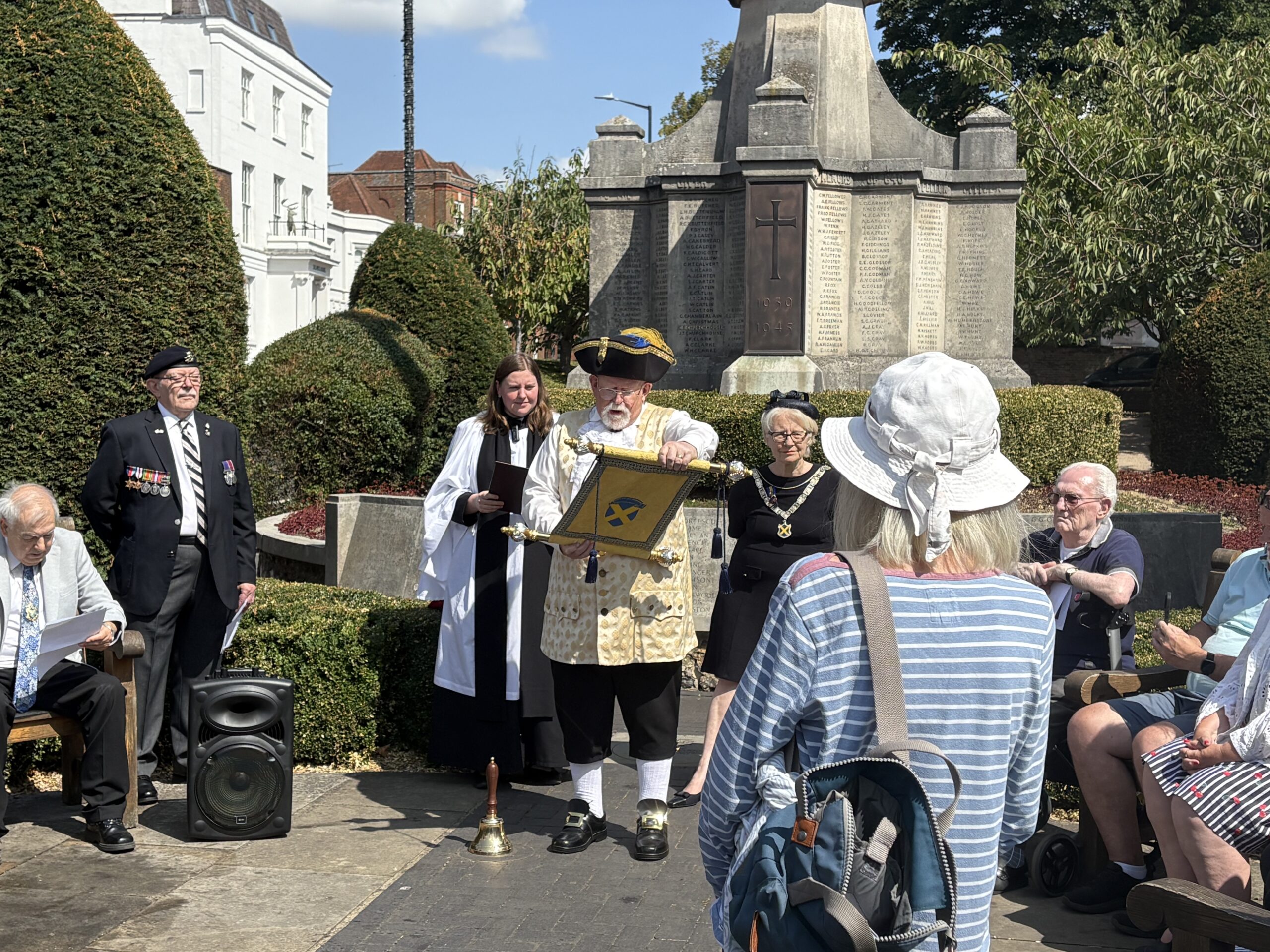 VJ Day 80th anniversary ceremony in St Albans