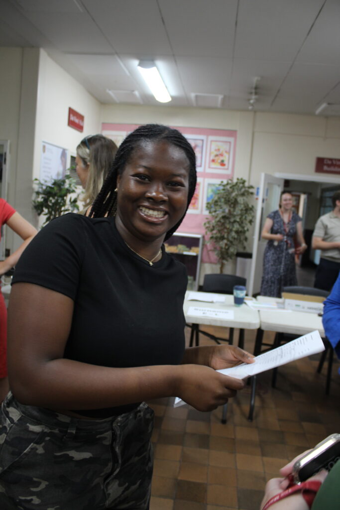 A level results day at The Marlborough Science Academy
