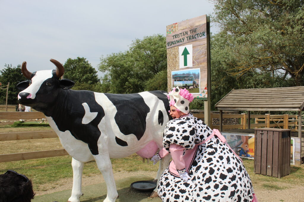 The stars of this year's Harpenden panto - Jack and the Beanstalk.