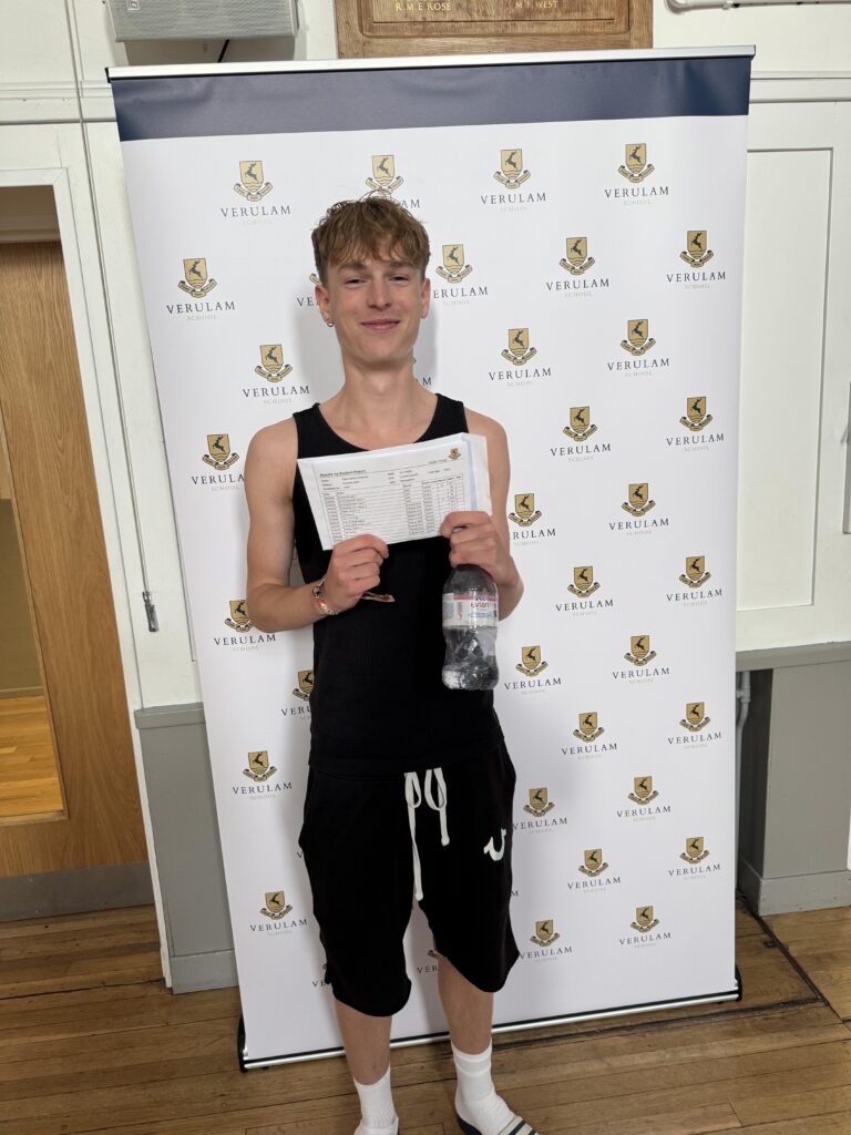 A level results day at Verulam School