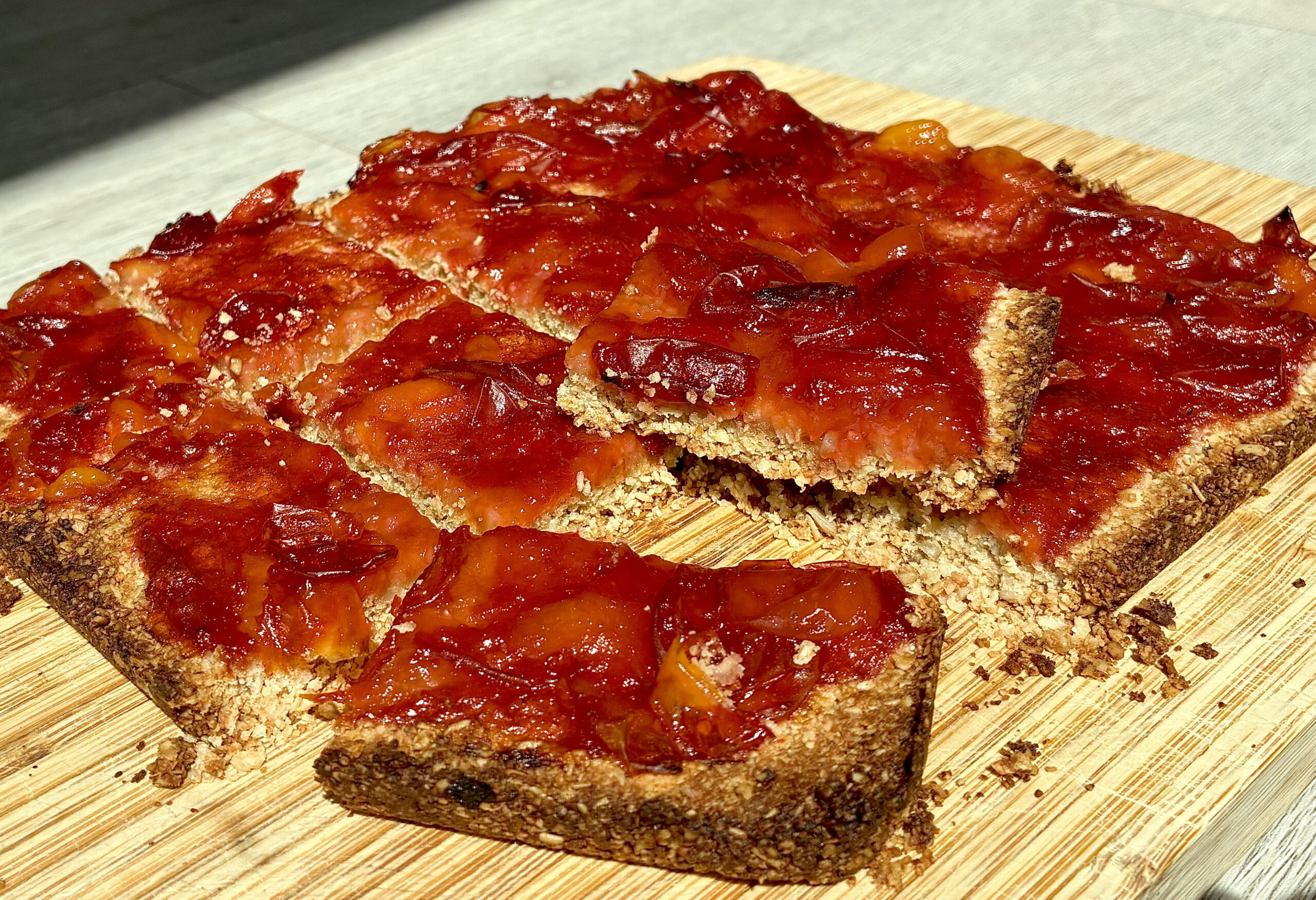 Plum slice