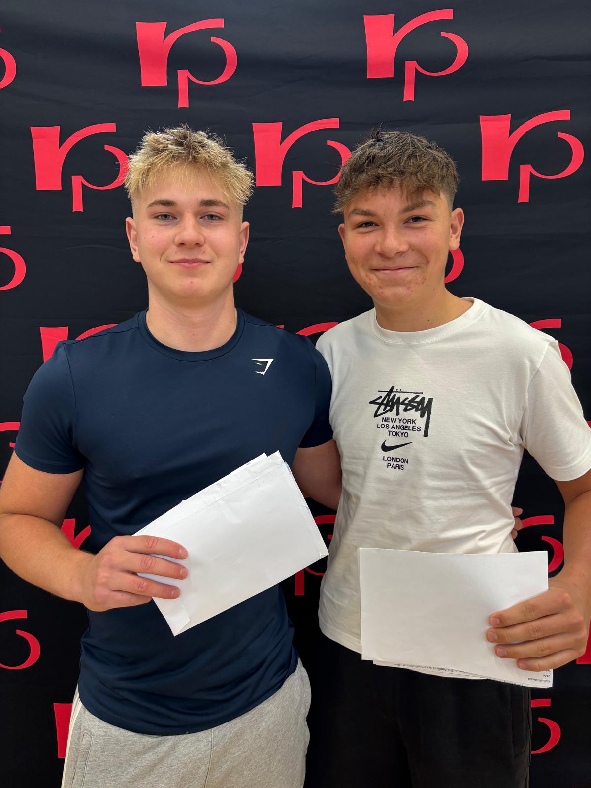 Celebrations all round for Roundwood Park students after excellent GCSE results.