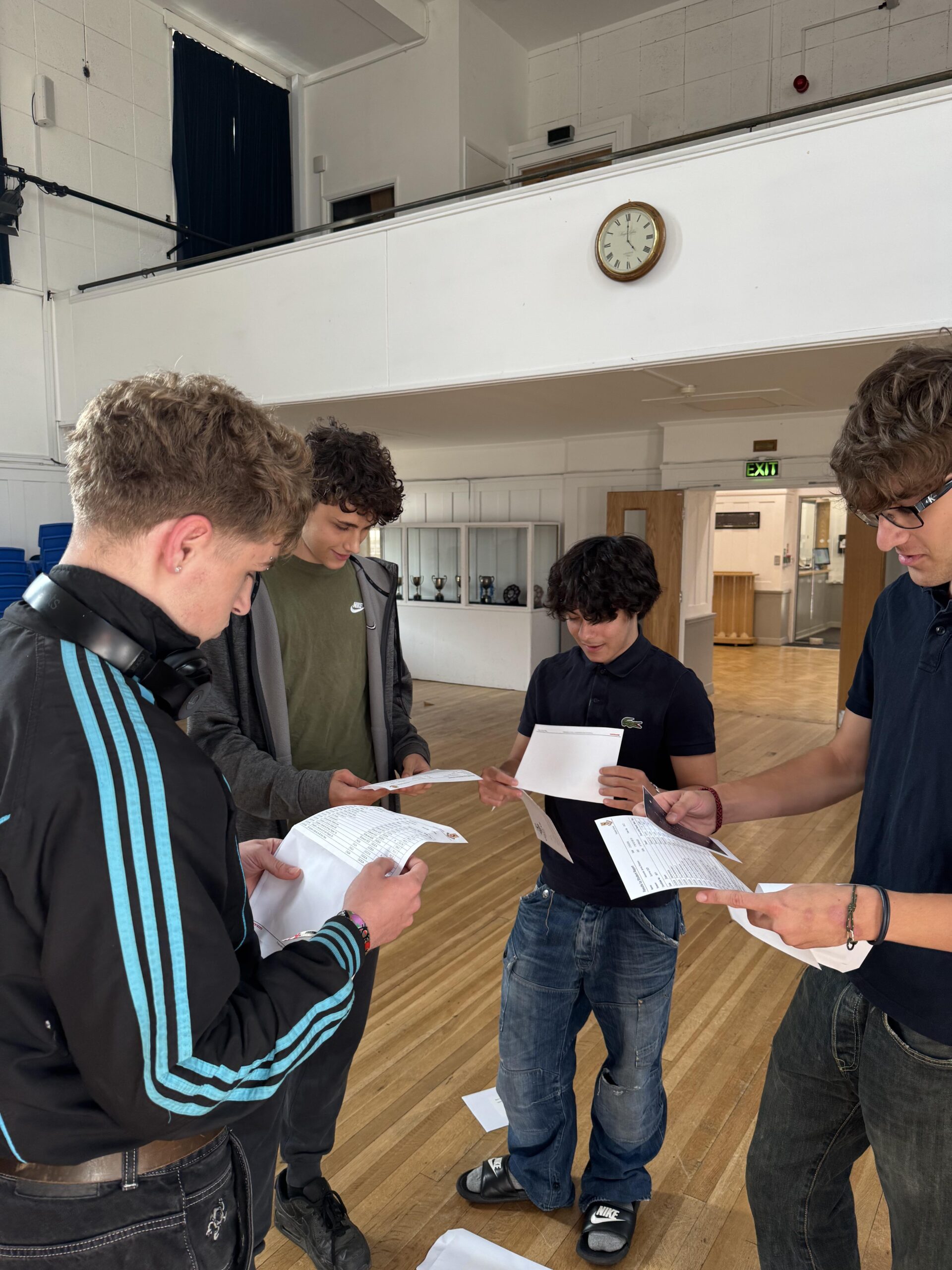 A level results day at Verulam School