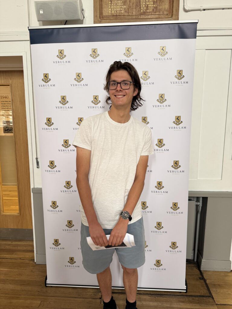 A level results day at Verulam School