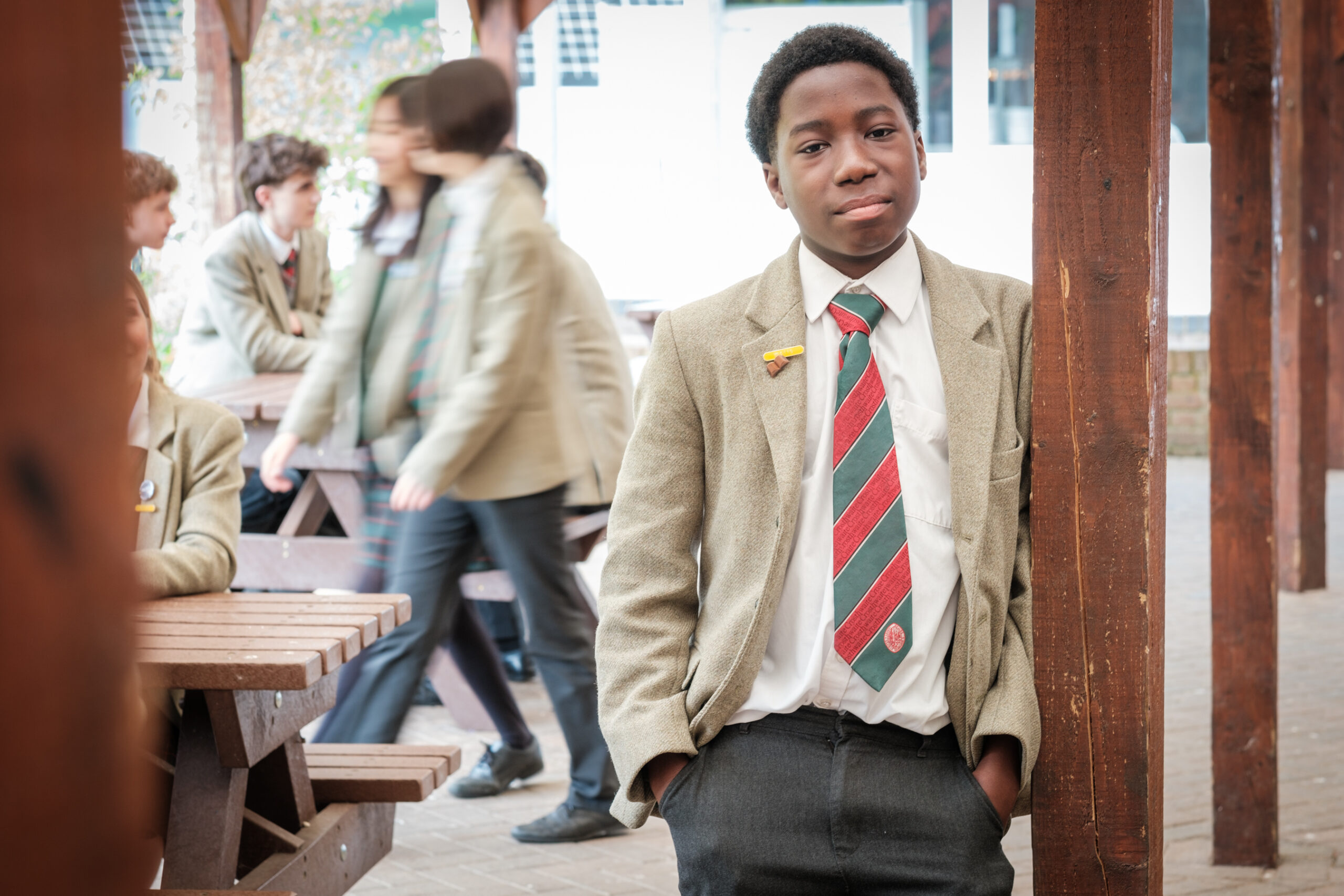 St George's School in Harpenden celebrates outstanding success this morning.