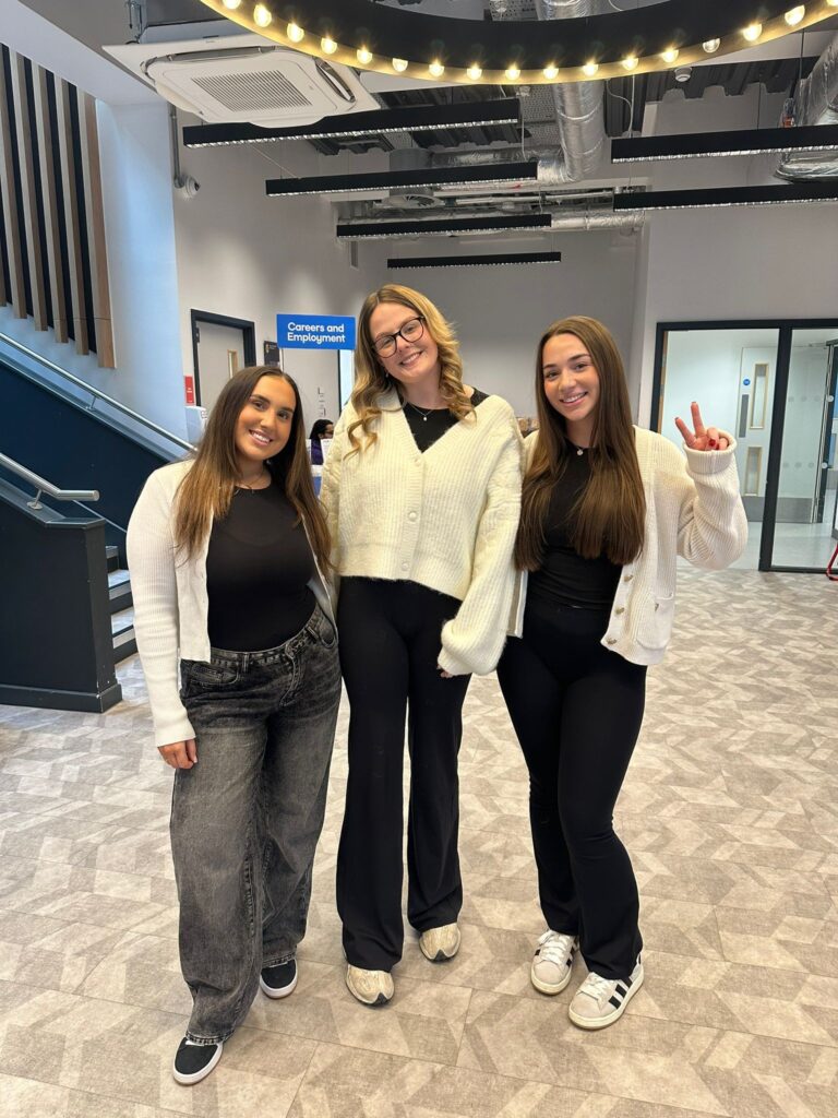 Tia-Lily Girdlestone, Libby Robinson and Jess Bunting from Amber Mountain.