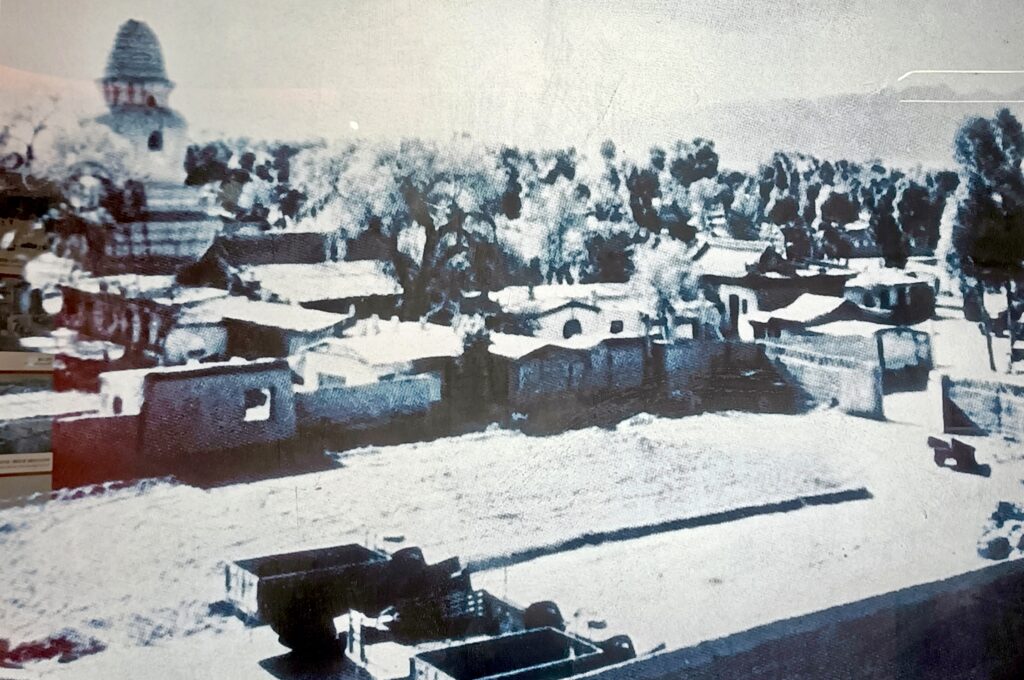 The Bailie School compound in Shandan, 1945