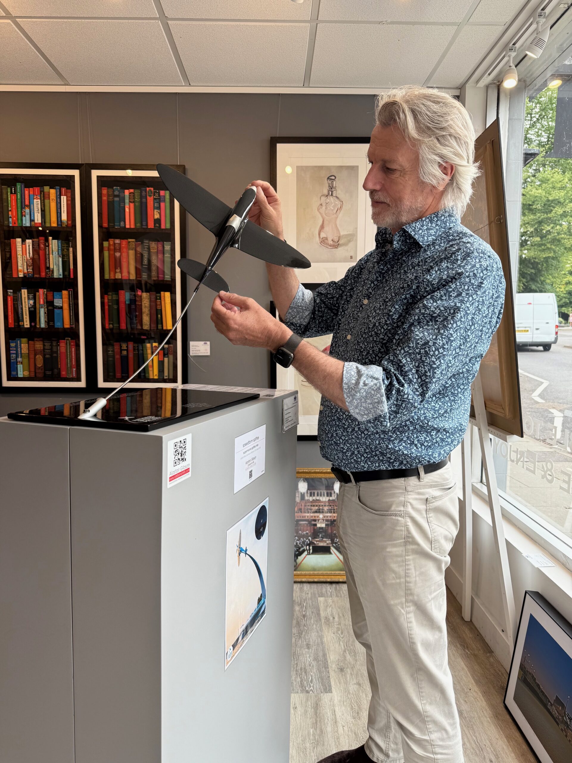 Barrie Woolston, owner of Molasses House in Harpenden