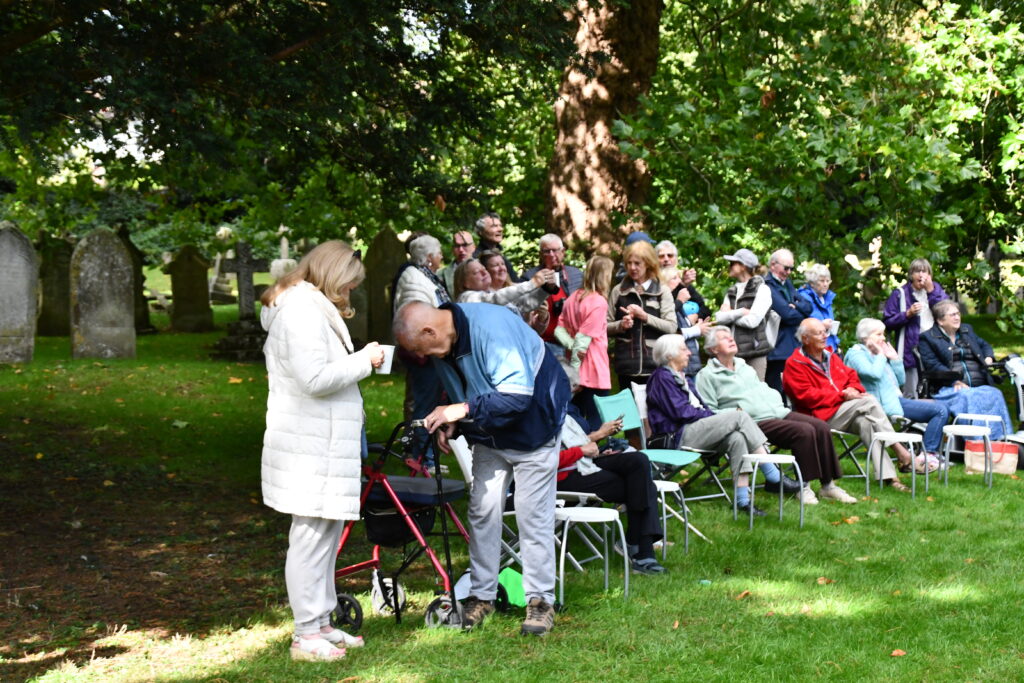 Spotlight on Africa organised a charity abseil down St Nicholas' Church in Harpenden.