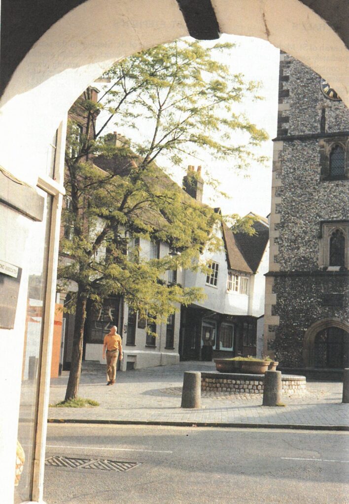 French Row and Clock Tower