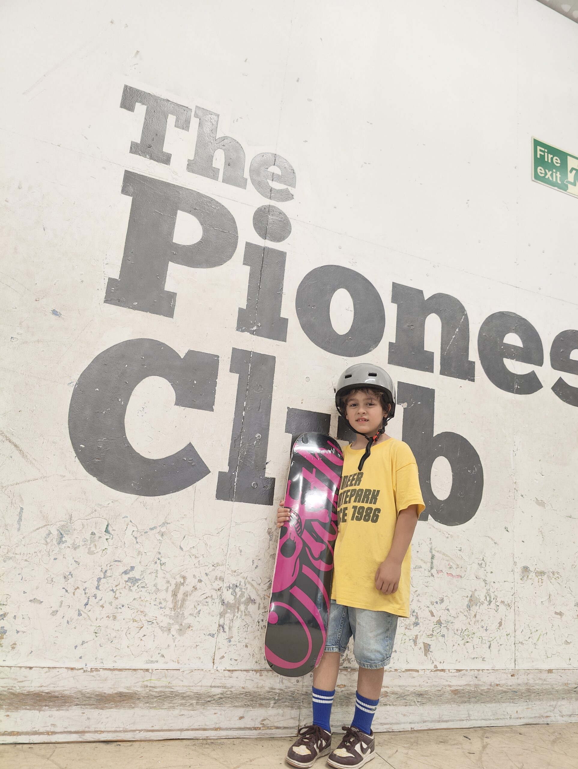 Fraser Gaygusuz wanted to do his bit to help hit The Pioneer’s £20,000 target for a new outdoor skatepark.