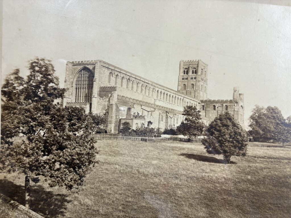 A photo of the Cathedral found in the archives.