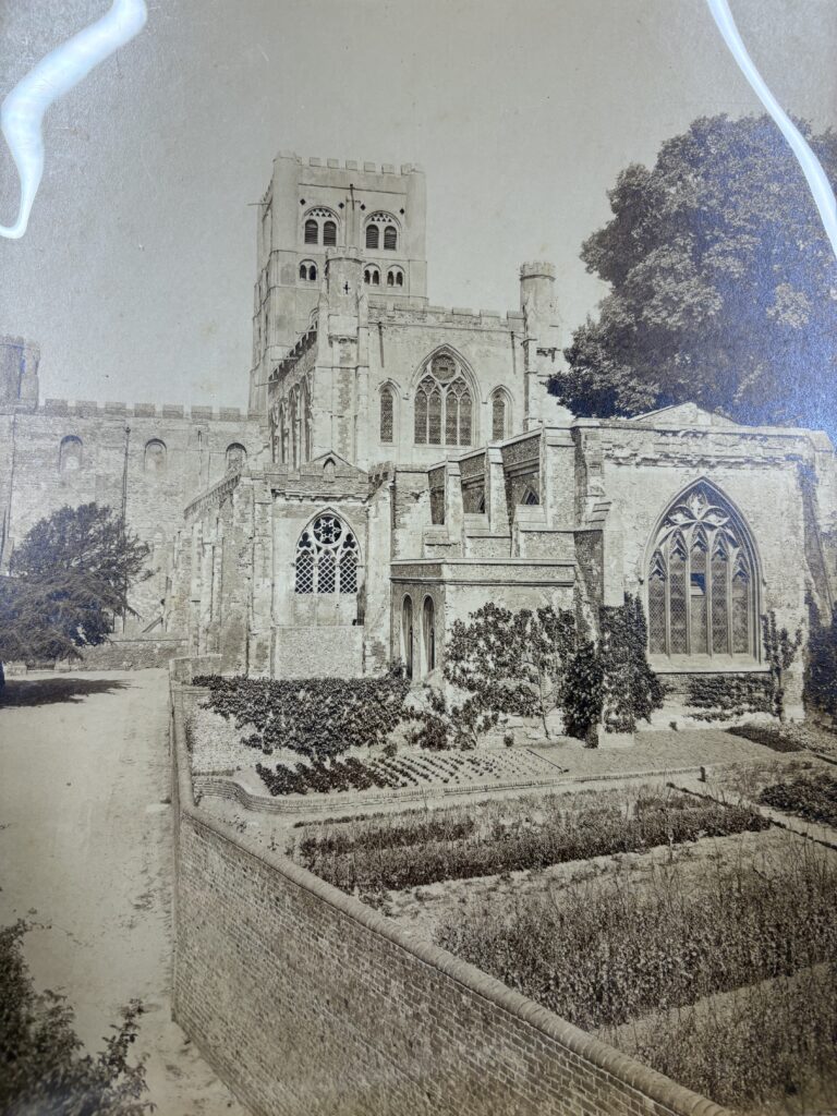 A photo of the Cathedral found in the archives.
