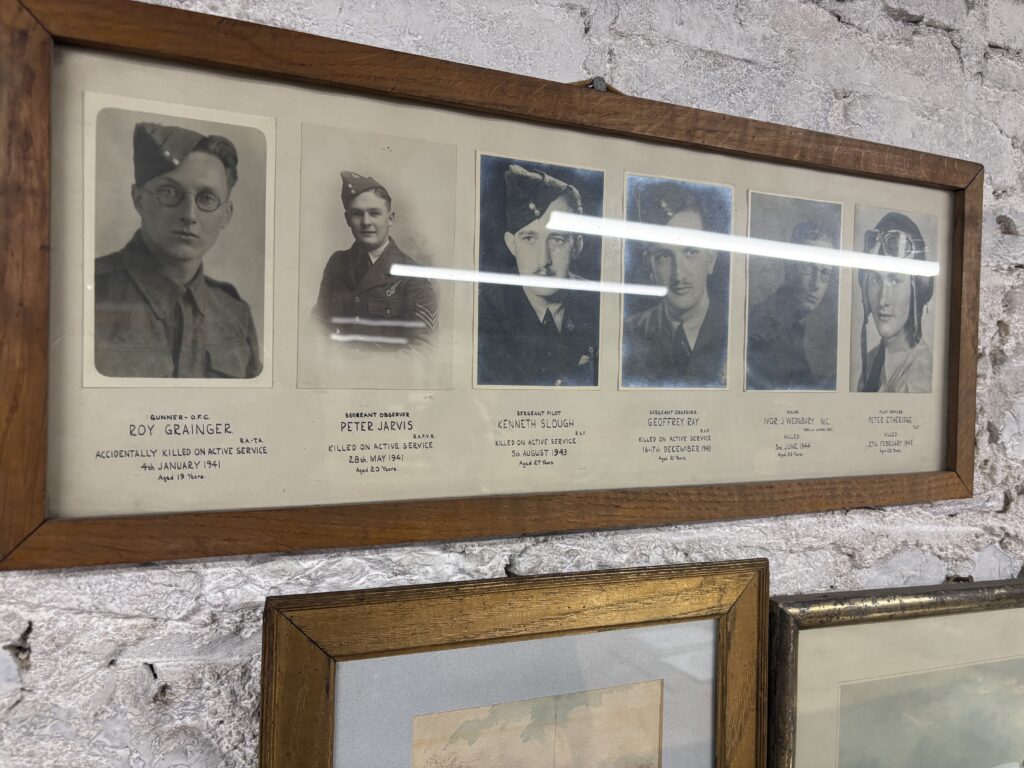 St Albans School boys - and members of the Cathedral choir - who died in the Second World War.