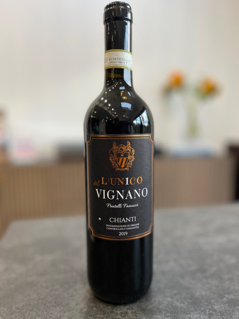 Del L’Unico Vignano Chianti 2019 (£19.95 from Cellar Door Wines)