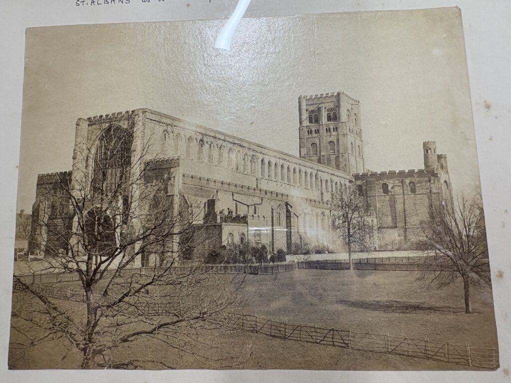 A photo of the Cathedral found in the archives.