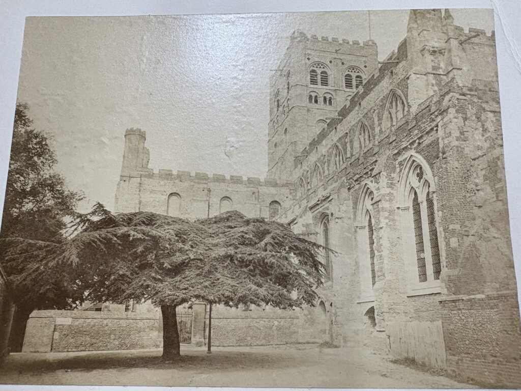 A photo of the Cathedral found in the archives.