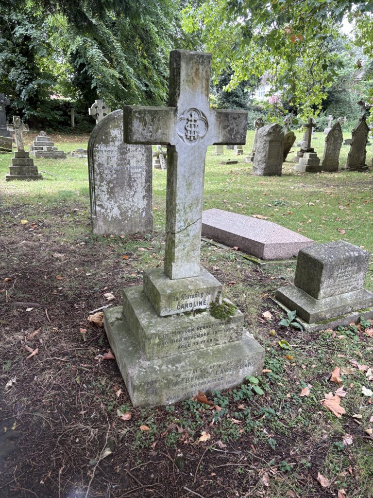 The grave of Sir John Bennett Lawes