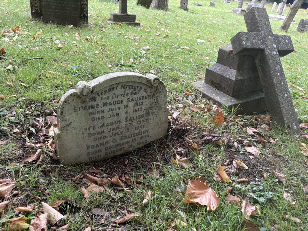 Frank O Salisbury and family.