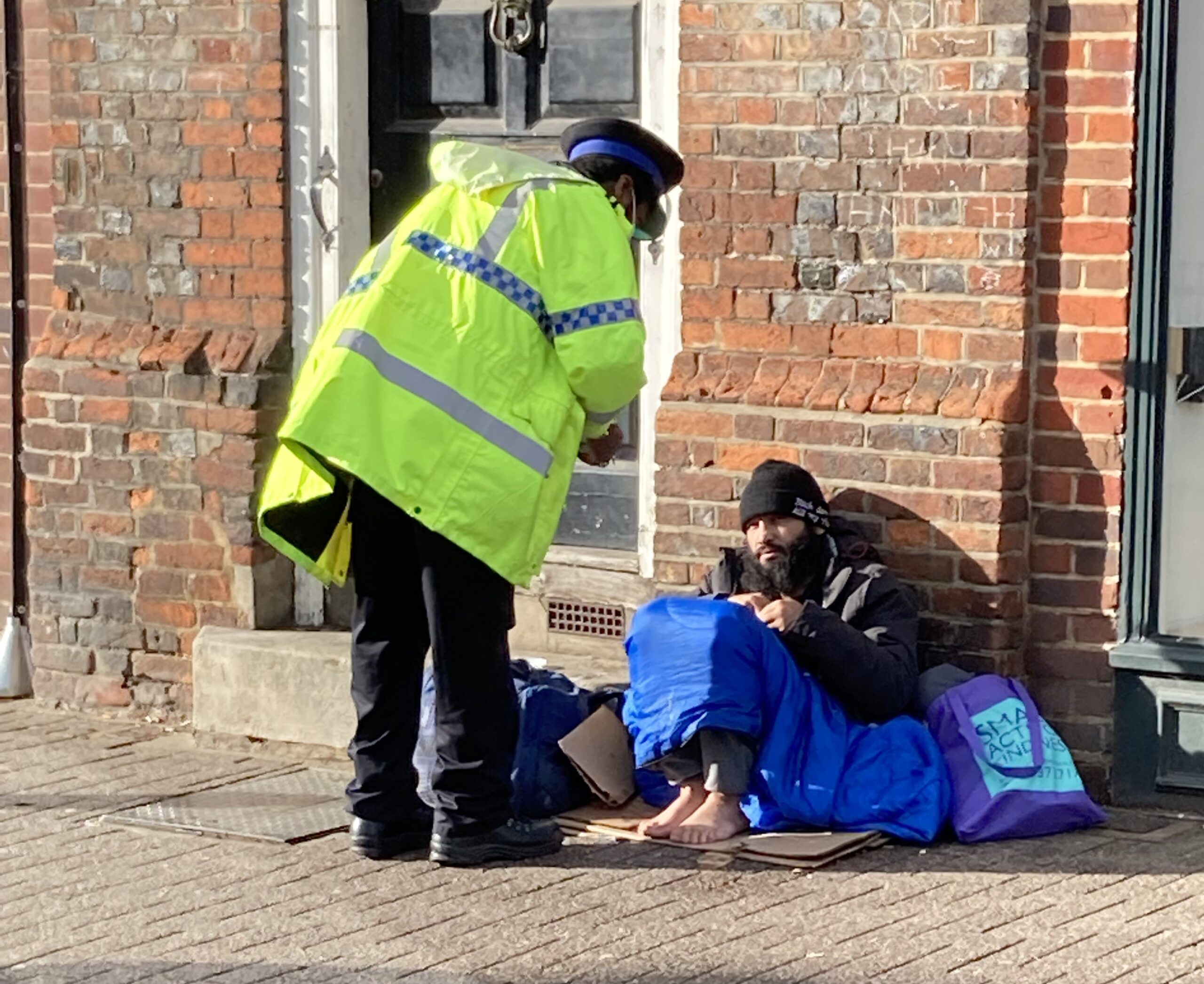 The district has seen a massive increase in homelessness.