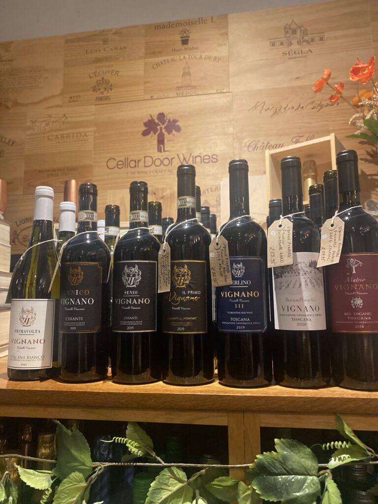 Vignano Vineyard and Fratelli Fanucci wines
