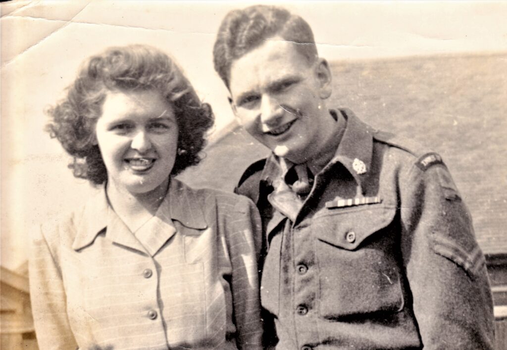 Kathleen and Alan Craggs - 1945