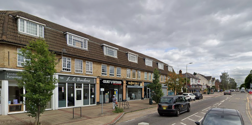 Shops in London Colney. Photo: Google