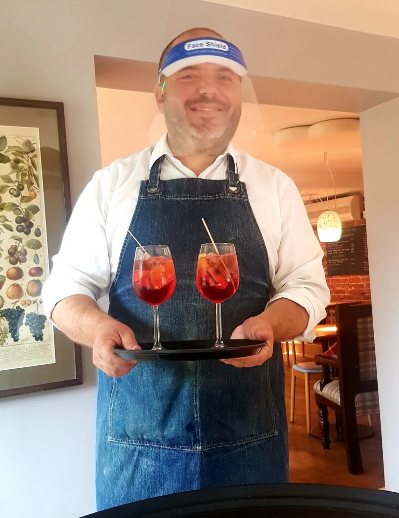 Serving during Covid